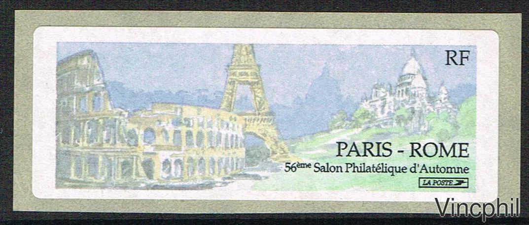 2002 Salon d'Automne ** Paris Rome vignette neuve