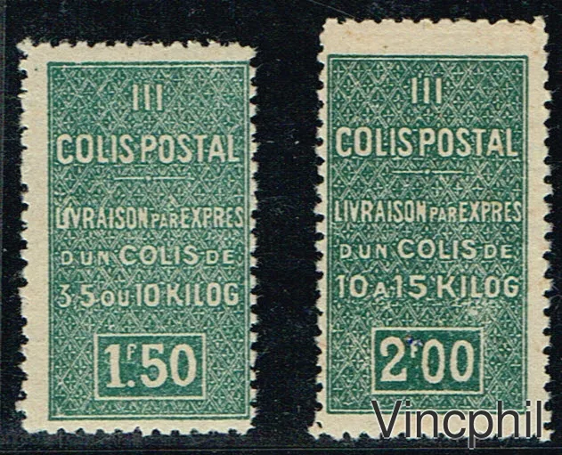 n° 43Aa/44Ba ** Colis Postaux