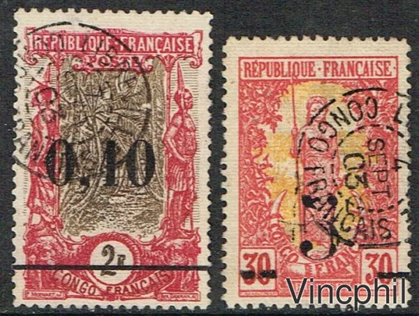 n° 46/47  oblitéré TTB