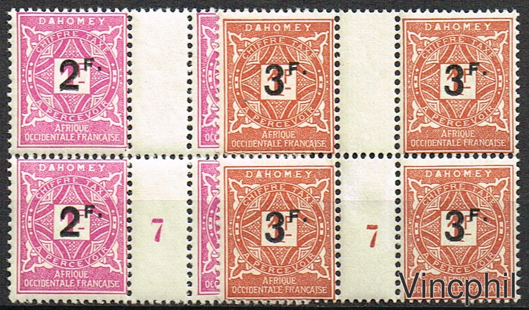 Taxe n°  17/18 ** Millésime 7