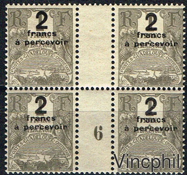 Taxe n° 6 ** Millésime 6