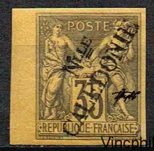 n° 18 * Timbre des colonies générales surchargé