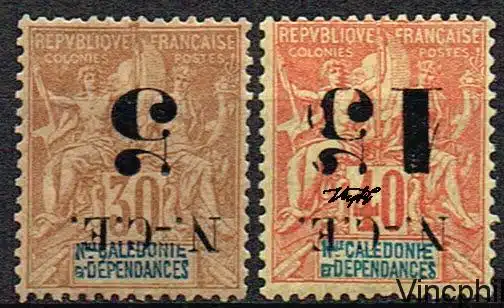 n° 65/99 * Surcharge renversée