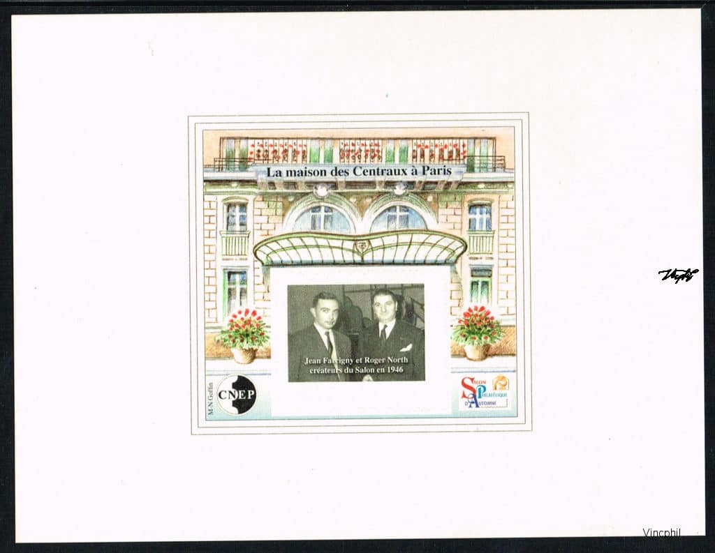 CNEP - CNEP - 2002 - N° 36 - Neuf ** - Signé Sur Le Recto Par Gil Pires Salon Philatelique De Nimes 1925441739
