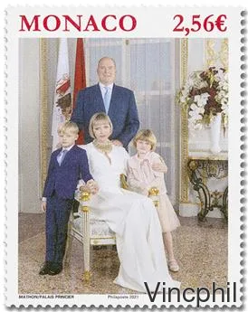 3278 ** Photo de la Famille Princière