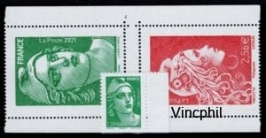 5496/5498 ** Marianne de Gandon du carnet 1528