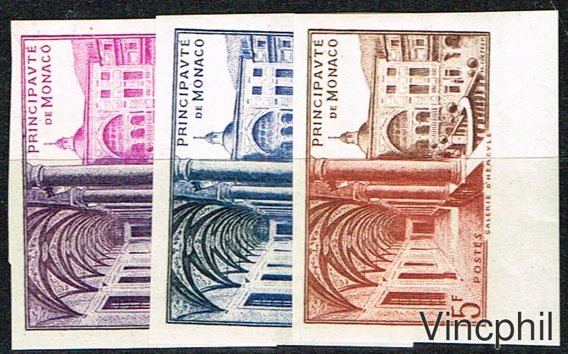 n° 383/385 ** Non dentelés Musée Postal