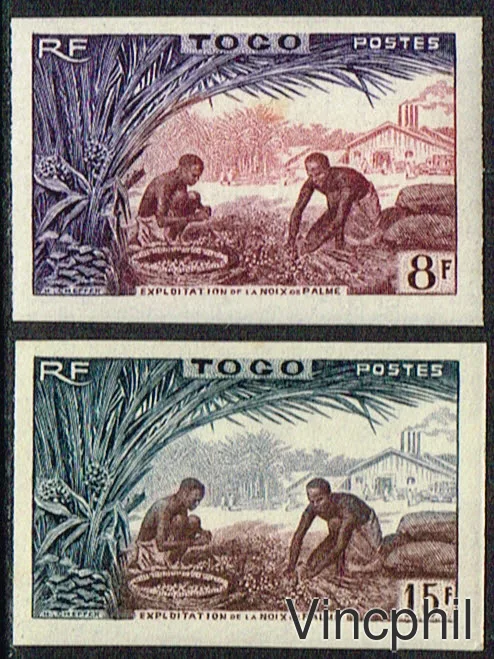TOGO n° 256/257 ** Agriculture Non dentelé