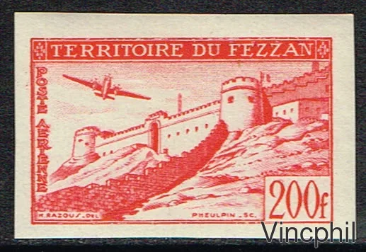 FEZZAN n° 7 * Non dentelé