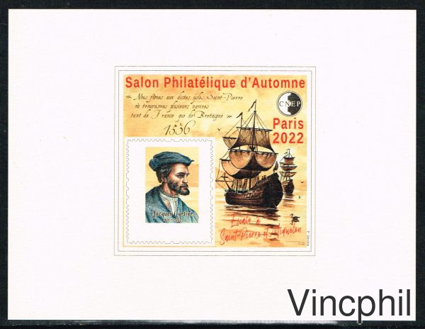 CNEP 91 ** S.P.M. J. CARTIER Epreuve de luxe