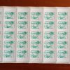 Carnets 1215 C2 et C2a en bande de 5 carnets avec le support rouleau ** le carnet 1215 C2 est avec bande de phosphore à droite à cheval (1/3 - 2/3) le 1215 C2a est avec bande de phosphore à gauche. Les deux carnets sont du même tirage 13/7/2016 numérotés 78701 pour le 1215 C2 et 88701 pour le 1215 C2a. Ensemble RARE