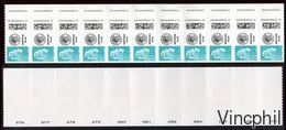 2227 **  Timbres Service plus de roulette adhésive de 11 timbres