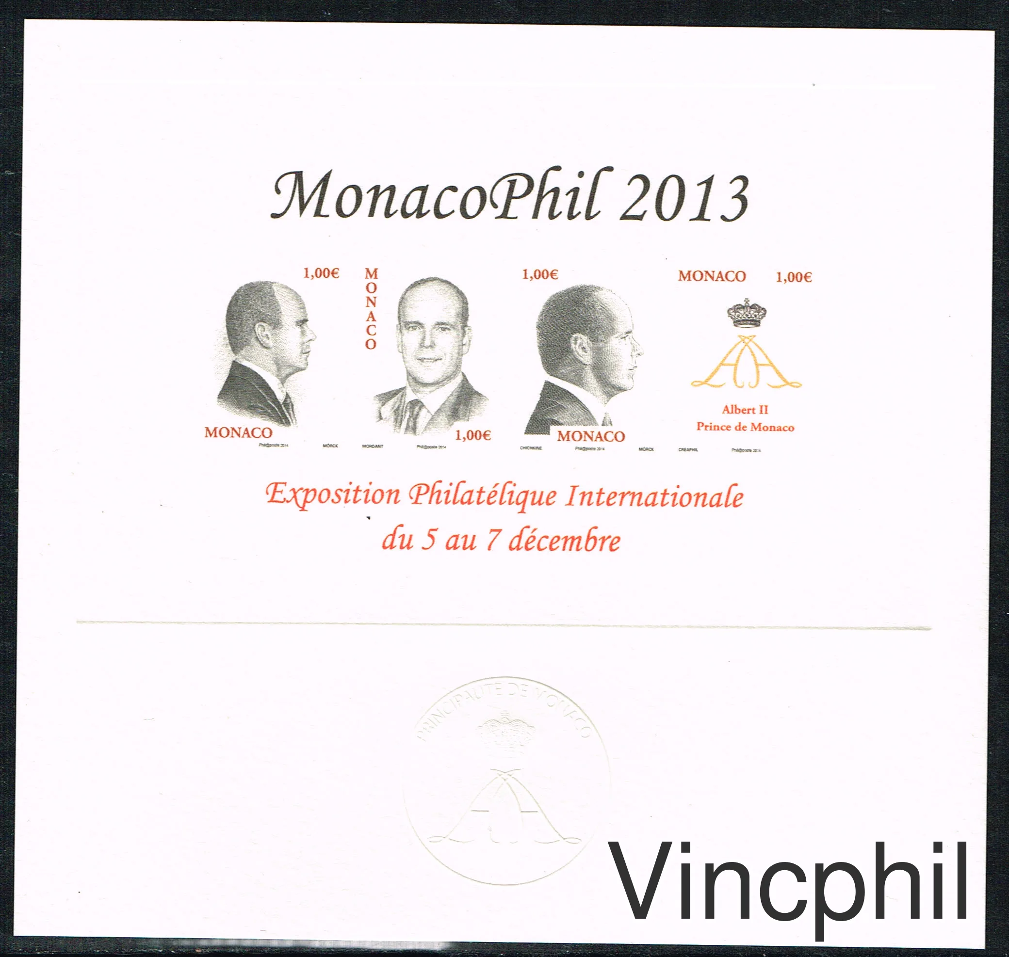 F 2903 Epreuve de luxe du Monacophil 2013