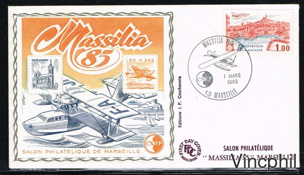 6 c ** MASSILIA 85 F.D.C.