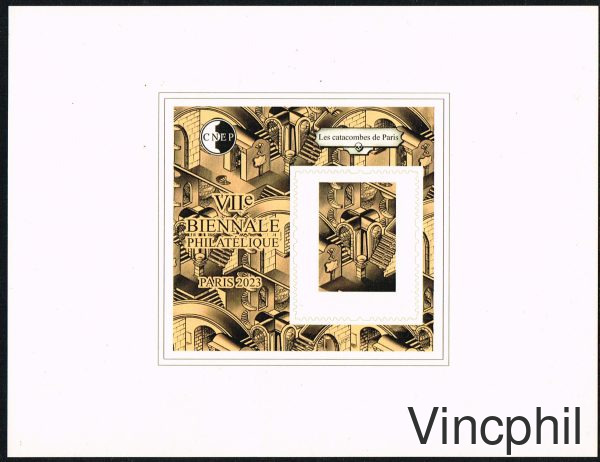 CNEP 92 ** Les Catacombes Epreuve de luxe