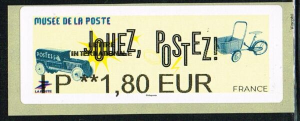 04/2023 MUSEE DE LA POSTE Tarif 2023 INTERNATIONAL 1.80