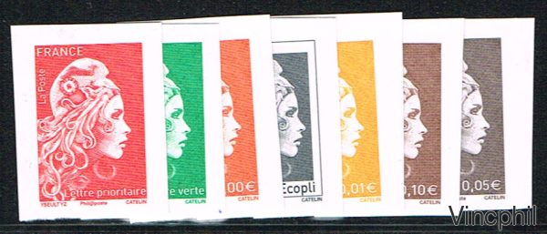 5248B/5254B ** Marianne d'Yz  Non dentelés