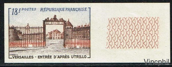 988 ** Chateau de Versailles Essai de couleur