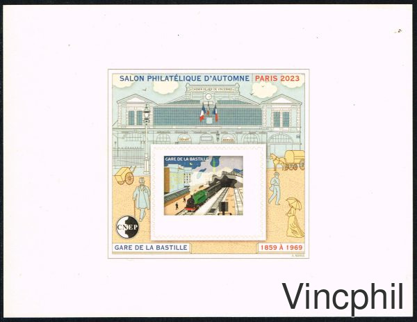 CNEP 93 **  Gare de la Bastille Epreuve de luxe