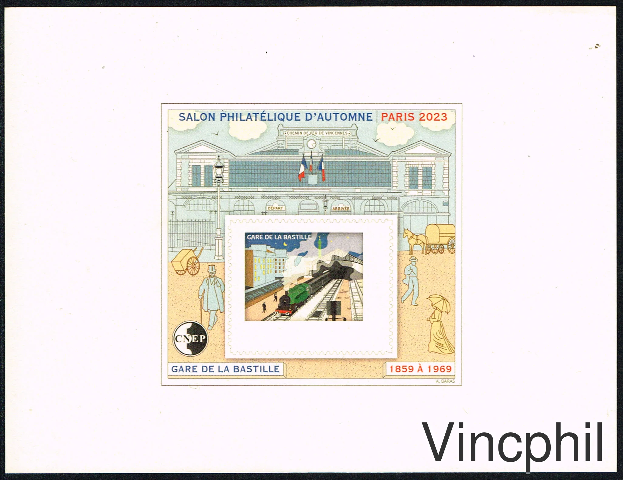CNEP 93 **  Gare de la Bastille Epreuve de luxe