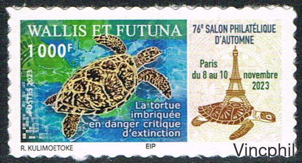 975 ** Adhésif du Salon Philatélique d'Automne