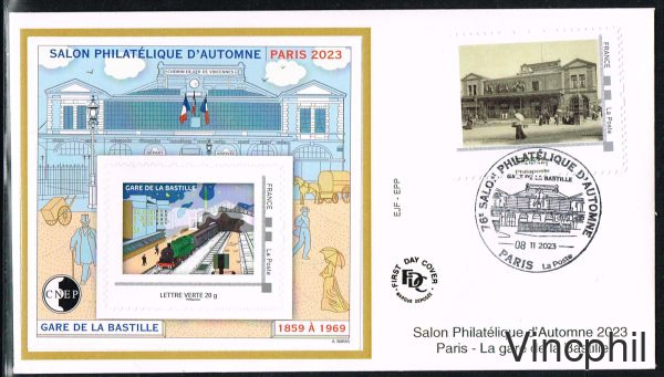 CNEP 93 ** Gare de la Bastille F.D.C.