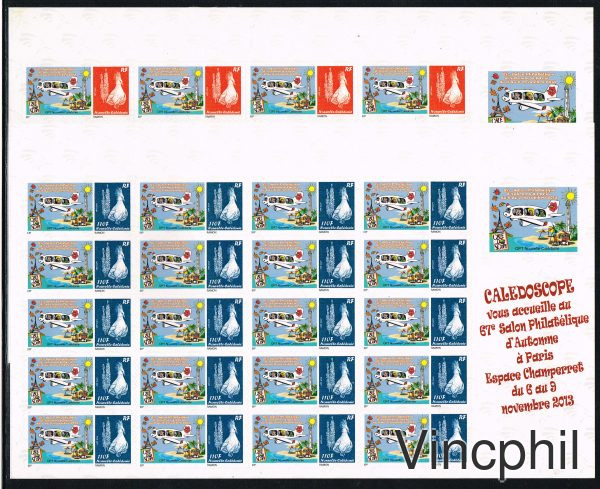 1206/1027 ** Feuille Personnalisées Salon Philatélique d'Automne