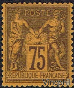 n° 99 * 75 c. type Sage Très bon centrage
