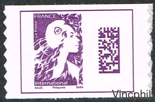 2360 ** Marianne de l'Avenir **  de carnet adhésive tarif international