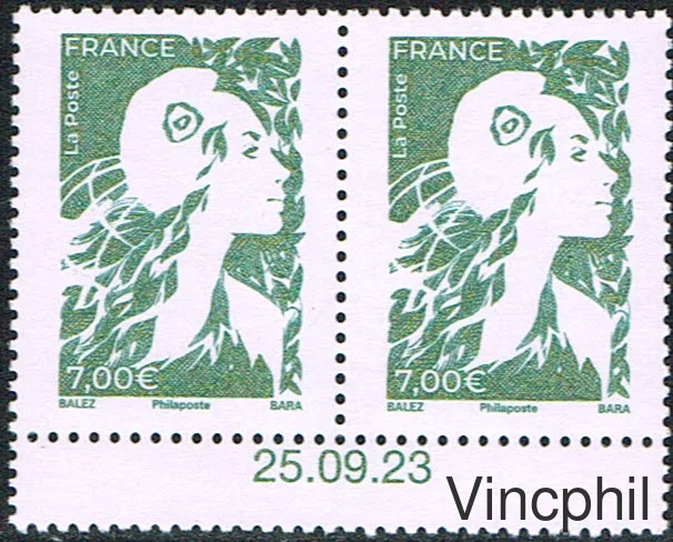 Marianne de l'Avenir de l'affiche Paire datée