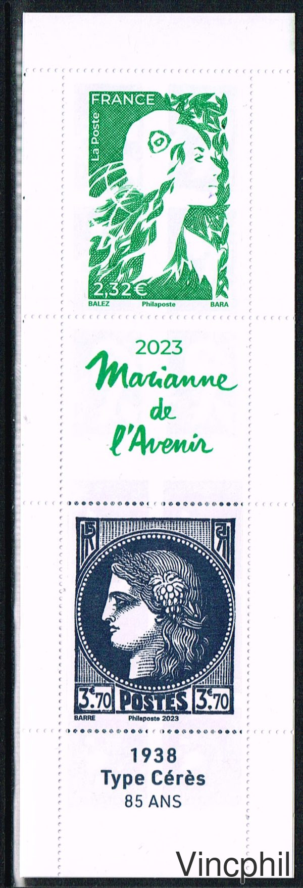 CT 1533 - 5738/5741 ** CERES - MARIANNE DE L'AVENIR