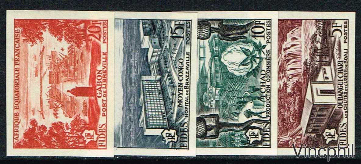 AEF n° 232/235 ** Non dentelé