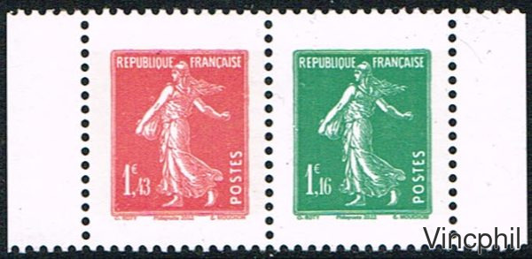 5607/5608 ** Paire Semeuse