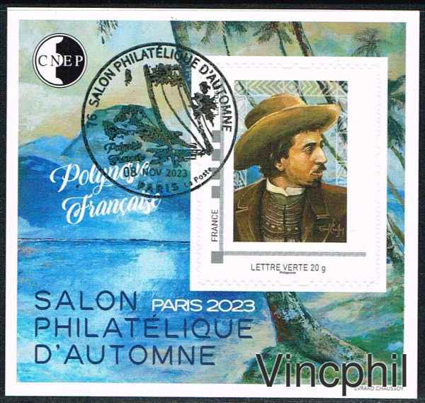 CNEP n° 9 ** Polynésie Salon Philatélique d'Automne 2023 Oblitéré premier jour