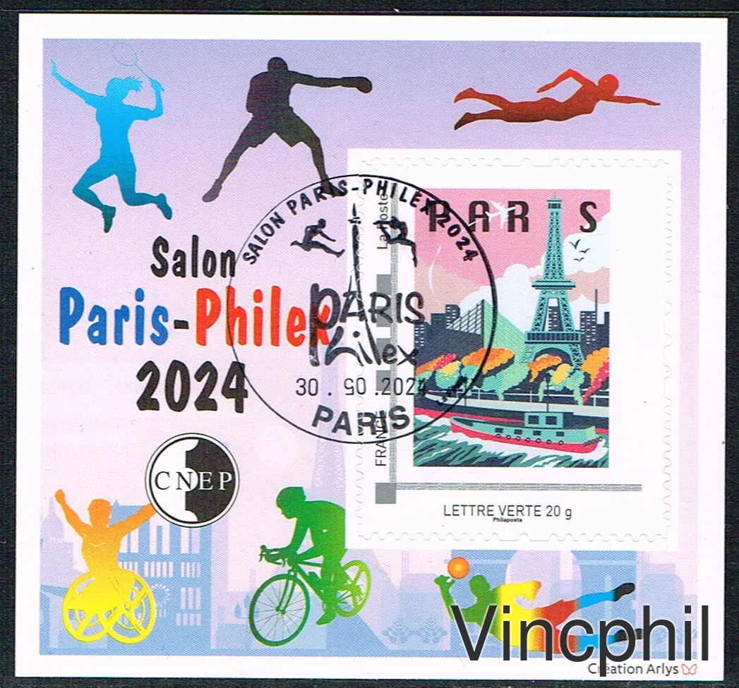 CNEP n° 96 ** PARIS-PHILEX 2024 Oblitéré premier jour