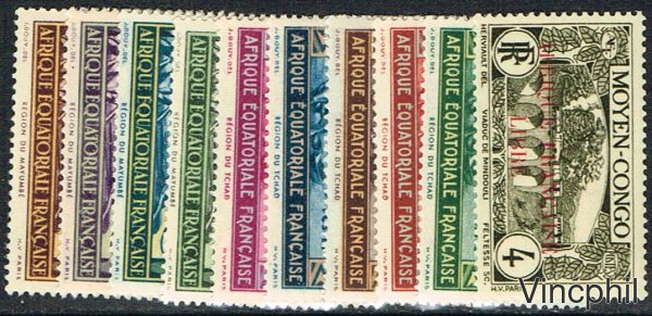 A.E.F. n° 99/101 ** France Libre