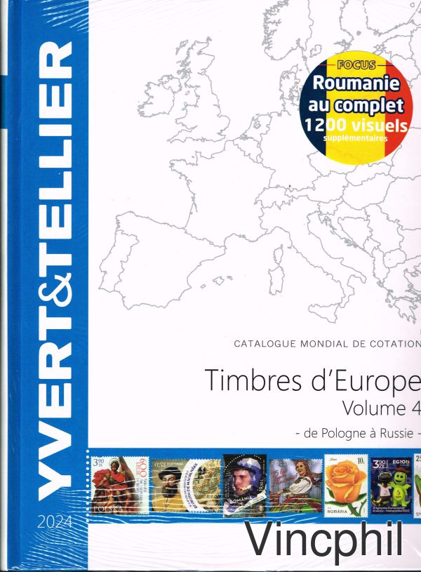 TIMBRES D'EUROPE Volume 4 Pologne à Russie