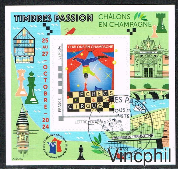 FFAP 24 ** 10/2024 CHALONS Oblitéré