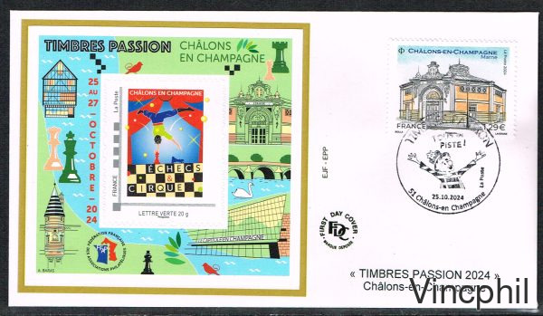 FFAP 24 ** 10/2024 CHALONS Enveloppe F.DC