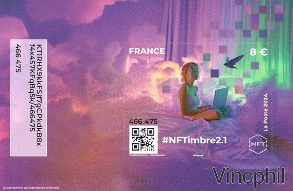 CRYPTO-TIMBRE ** NFT 2.1 support physique seulement
