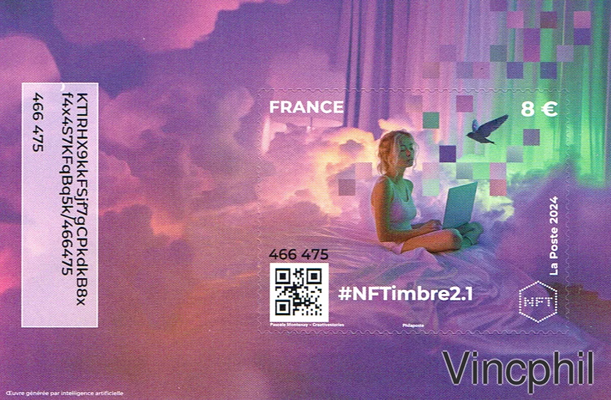 CRYPTO-TIMBRE ** NFT 2.1 support physique seulement