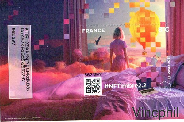 CRYPTO-TIMBRE ** NFT 2.2 support physique seulement