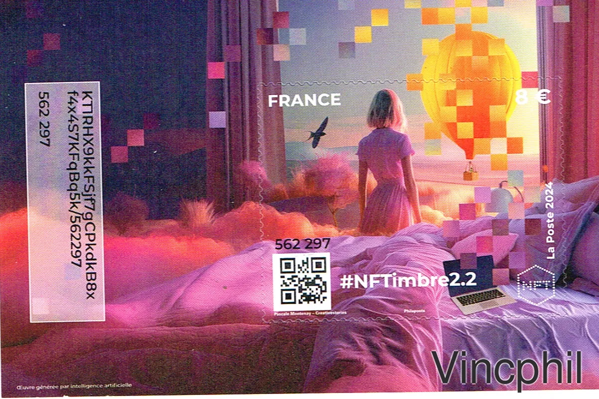 CRYPTO-TIMBRE ** NFT 2.2 support physique seulement