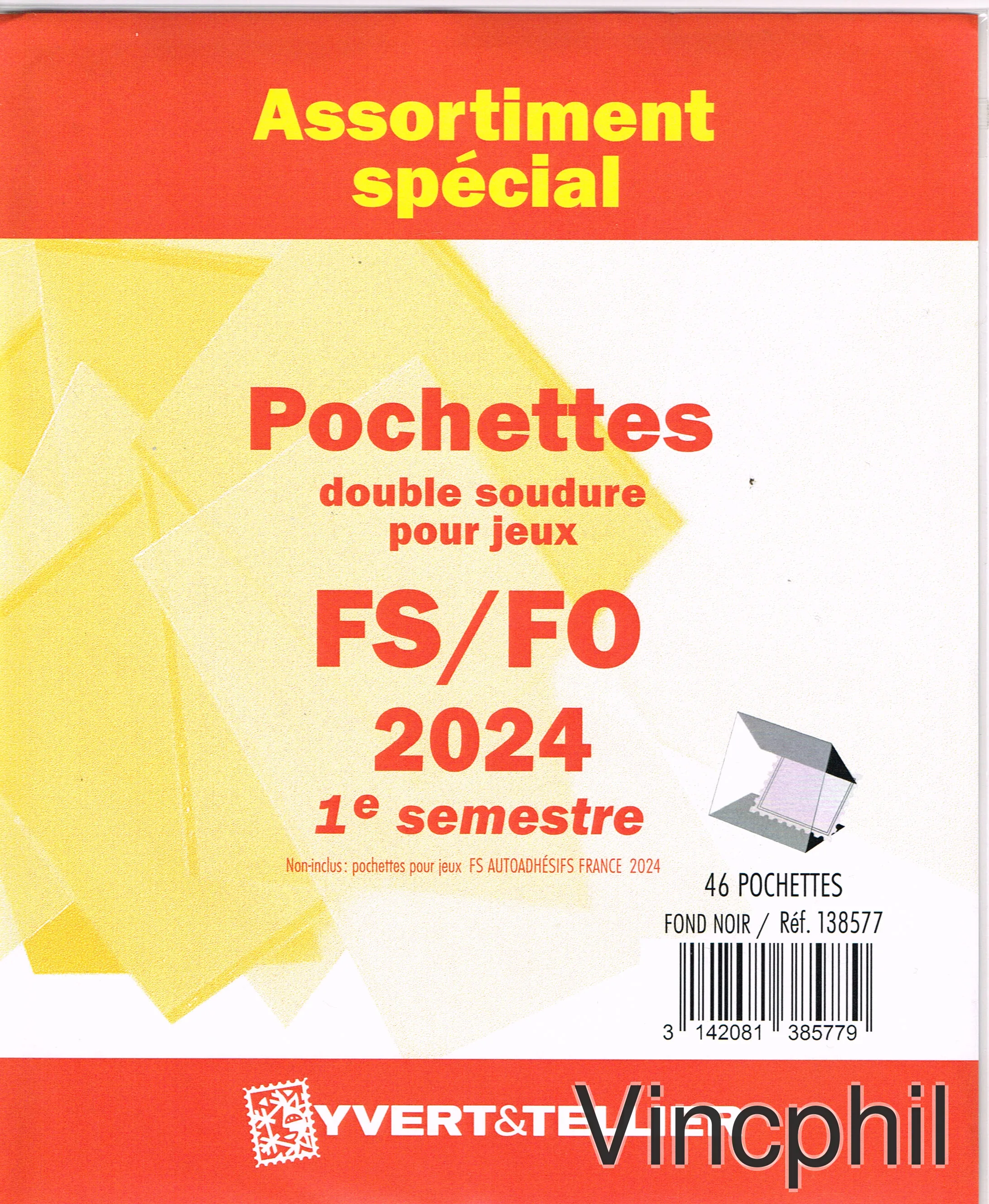 FRANCE YVERT FO POCHETTES 2024/1