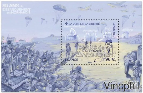 F 5791 ** Anniversaire du Débarquement