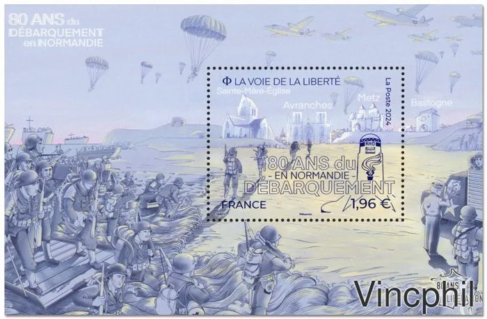 F 5791 ** Anniversaire du Débarquement
