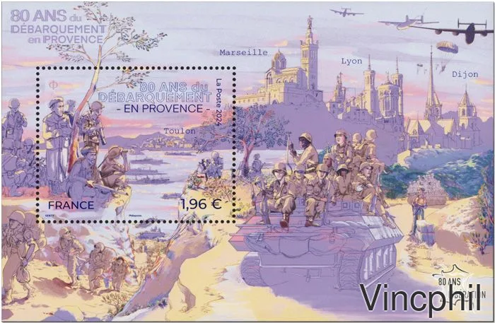 F 5803 ** Débarquement en Provence