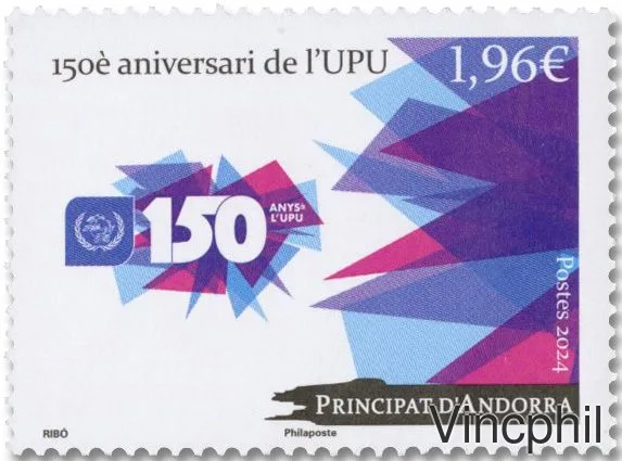 916 ** 150 Ans de l'UPU