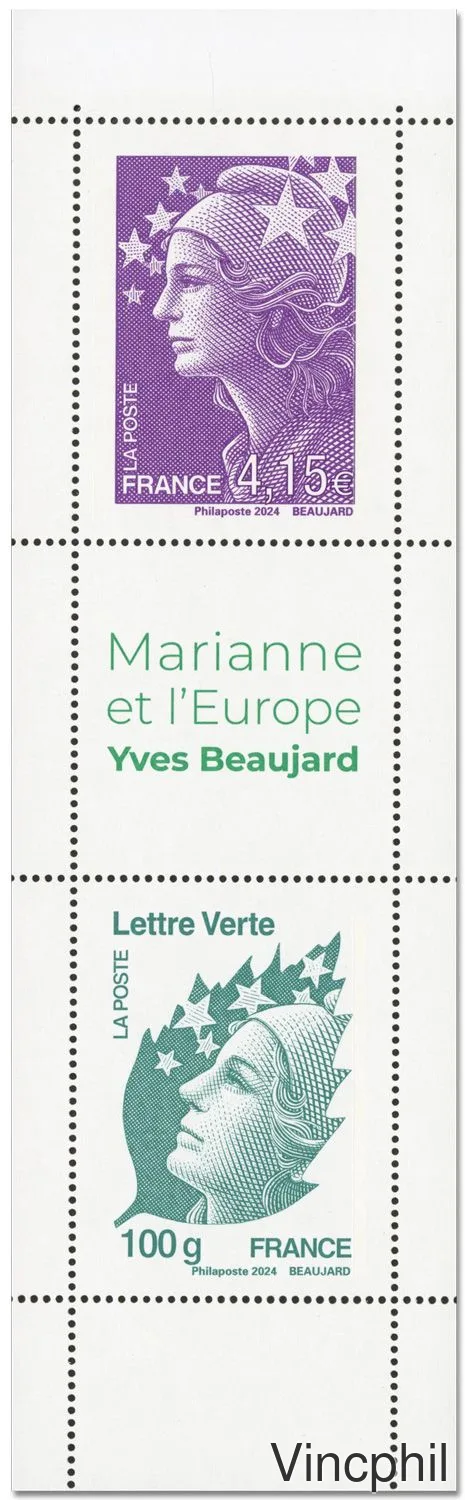 CT 1535 5834/5837 ** Carnet Beaujard