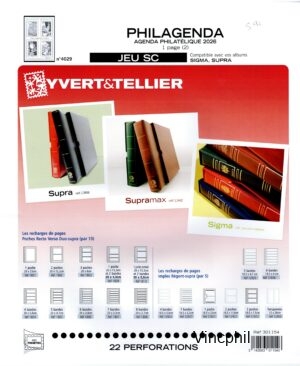 MONACO YVERT SC 2025 PHILAGENDA